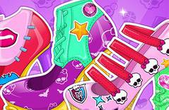 Туфли Монстр Хай - Monster High Design Shool Shoes